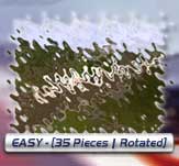 Mini Puzzle - Easy [35 Pieces / Rotated]