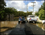 Australia, Queensland, Brisbane - Flood