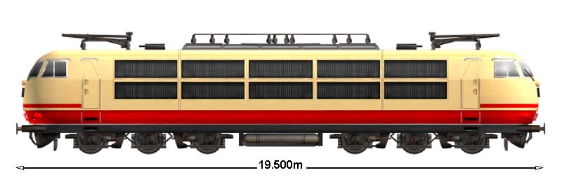 DB class 103 left elevation