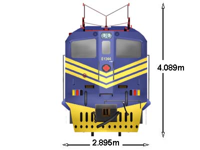 SAR 6E1 front elevation