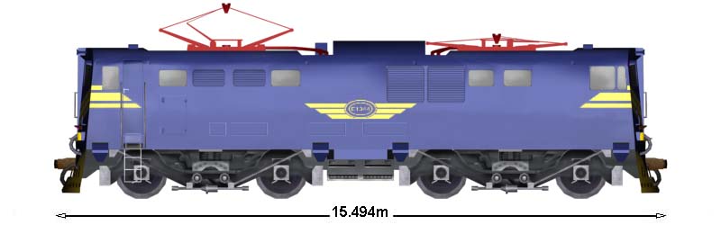 SAR 6E1 left elevation