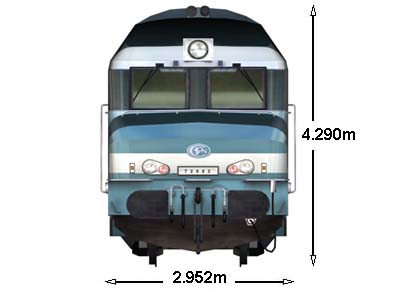 SNCF 72000cc diesel electric