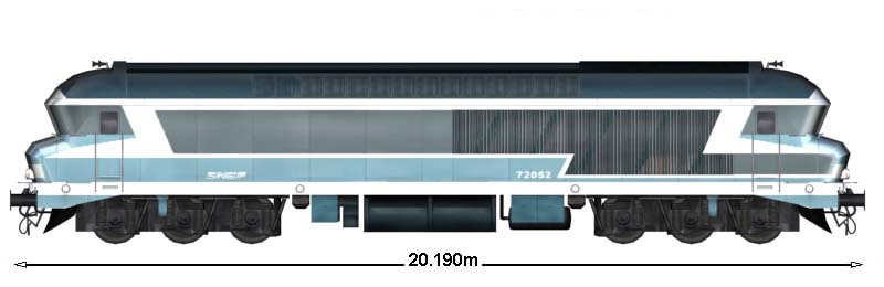 SNCF 72000cc locomotive
