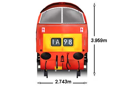 BR Class 52 front elevation