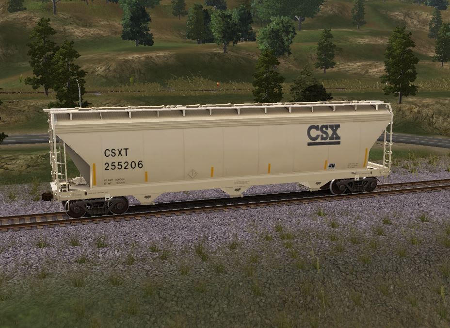CSXT #255206 ACF Hopper