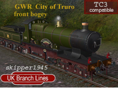 GWR city of Truro front bogey