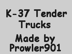 K-37 Tender Truck