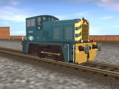 BR Class 02 bogey yellow rods