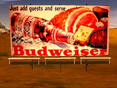 Billboard Budweiser Beer2
