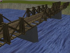 Howe_Truss_Bridge_concrete_pier
