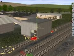Building Oxwellmains coal unloading shed