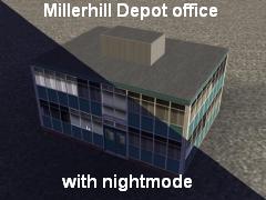 Building Millerhill Depot office