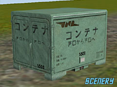 JNR Container 5500 scenery