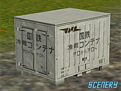 JNR Container R11 scenery