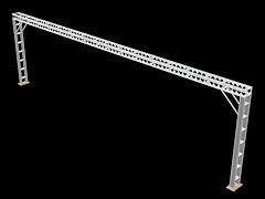 UK 25kv PUG2 Gantry (diamond) spline