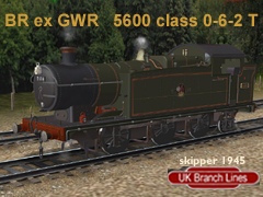 BR ex GWR 56xx class lined