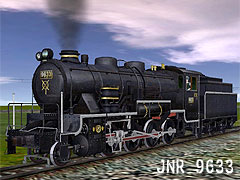 JNR 9633 2-8-0 Umekoji