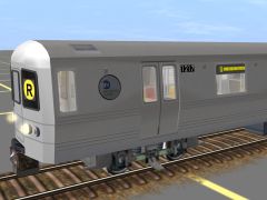 NYCTA R46 Overhauled Subway car