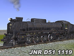 JNR D511119 2-8-2 Giesl