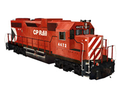 GP38-2 CP Rail