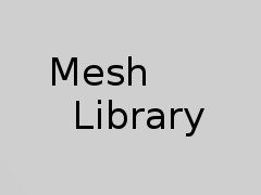 C+ GSM1 Mesh Library for Series 1 Stone Goods Sheds
