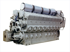 br EMD 16-645E3 diesel engine sounds (TS12)