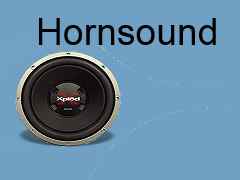 Crane hornsound