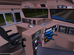 Interior for ES44AC Tier 4 HCLX