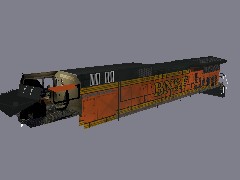 GE ES44 BNSF H2 Int