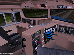 Interior for ES44AC Tier 4 UP