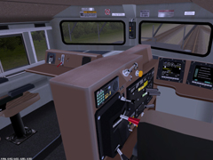 Interior for SD70ACe NS Virginian Heritage