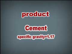 Product Cement