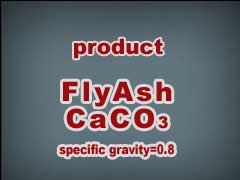 Product Fly Ash and CaCO3