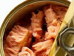 Canned Salmon on Pallet