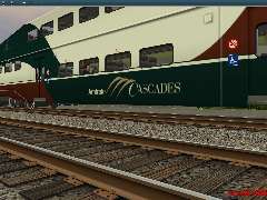 Amtrak Cascades BBL Business Car