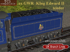 King Edward II ex GWR tender