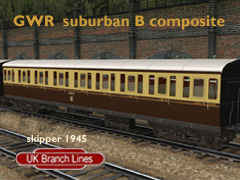 GWR SUB bogey composite