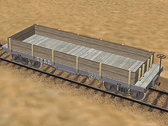 Union Pacific 30' short gondola (slate)