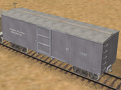 Union Pacific 34' boxcar