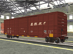 Boxcar Waffle P-S ACF 50' BNSF DES