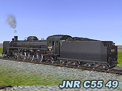 JNR C5549 4-6-2 tender