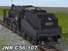 JNR C56107 2-6-0 tender