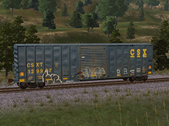 50ft Boxcar CSXT #129997