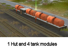 BR Diesel fueling tank