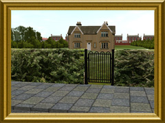 DS Gate 01 Wrought Iron Black 4ft