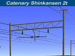 catenary Shinkansen 2t