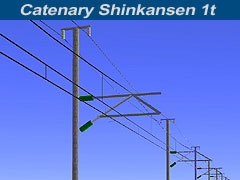 catenary Shinkansen 1t