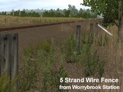 WS Wire Fence 5 Strand
