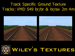 Track Ballast VMD S49 br/sw/br/br 2m and 4m Tracks