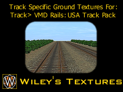 Track Ballast VMD US Old/Dark 2m and 4m Tracks